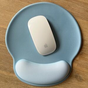 Light blue mouse pad